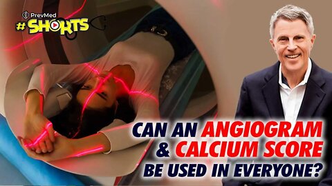 #SHORTS Can an angiogram and Calcium score be used in everyone