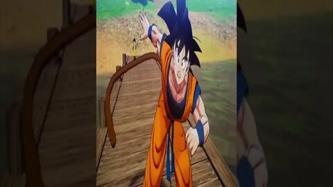 Goku Teaches Gohan To Fish