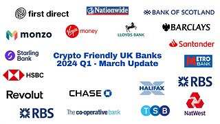 Crypto Friendly UK Banks 2024 Q1 March Update