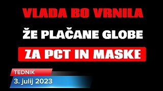 Vlada bo vrnila vse GLOBE zaračunane za PCT in MASKE