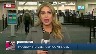 Busiest holiday travel season since 2019, airport officials report