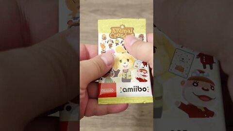 Animal Crossing Amiibo Cards Unboxed! Part 2 #SHORTS