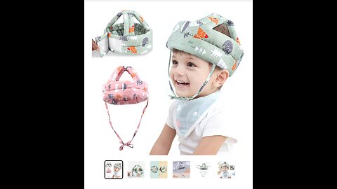 Baby Safety Helmet Head Protection Headgear Toddler Anti-fall Pad Children Learn To Walk Crash Cap