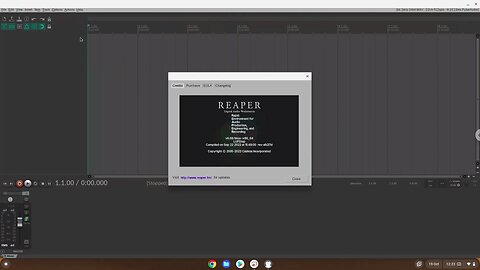 How to install Reaper on a Chromebook