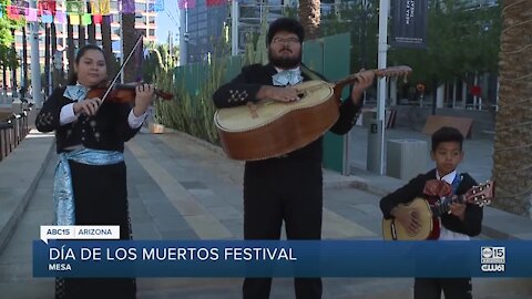 This weekend: Dia de los Muertos festival at Mesa Arts Center