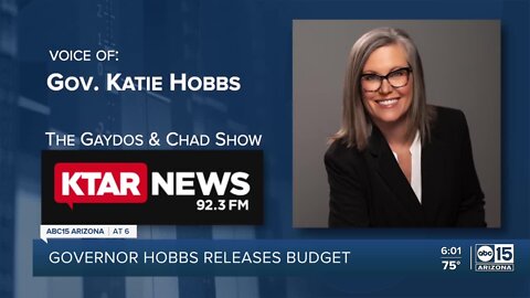 Governor Katie Hobbs outlines her budget