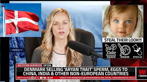 Denmark Sell 'Aryan Trait' Sperm, Eggs To China, India & Other Non-European Countries!