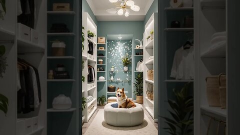 Extra Closet Turned Indoor Pet Paradise Inspirational Interior Design Ideas