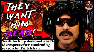 Dr. Disrespect DEMONETIZED on YouTube After Losing ALL His Sponsors!
