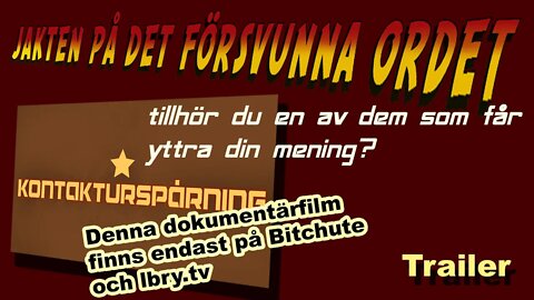 Jakten på det fördömda ordet