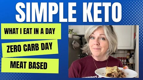 My ZERO CARB Day / Keto Meat Based Diet / @carnivorecrisps