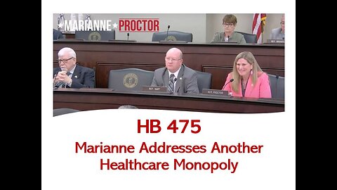 Marianne Proctor Addresses another Healthcare Monopoly