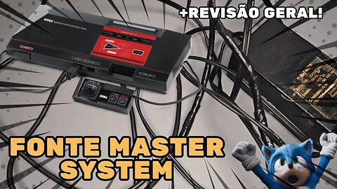 🔌 Restaurando a Fonte do Master System | Recuperando o Poder da Nostalgia! 🔌