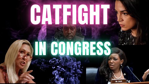 Straight Talk | Marjorie Taylor Greene, and Jasmine Crockett Ghetto Catfight In Congress