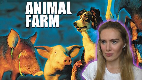 Russian Girl First Time Watching Animal Farm!!!