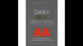 Daily Reflections – April 1 – A.A. Meeting - - Alcoholics Anonymous - Read Along