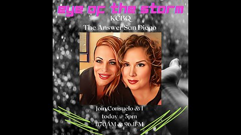 Eye of the STORM- S2 E1 04/08/23 with co-host Consuelo