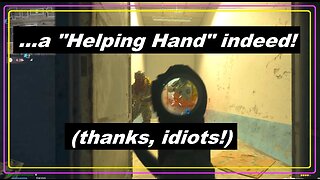 "A Helping Hand" mission - some idiots show up to deliver our mission items ((MW2 - DMZ))