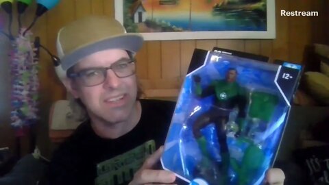 Live Unboxing of McFarlane Toys DC Multiverse Modern Comic Green Lantern John Stewart action figure