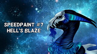 [SAI] Speedpaint #7 - Hell's Blaze