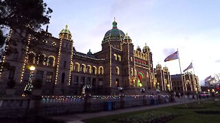 December 25th 2021 in Victoria BC