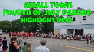 Fourth of July Parade in a Small Town