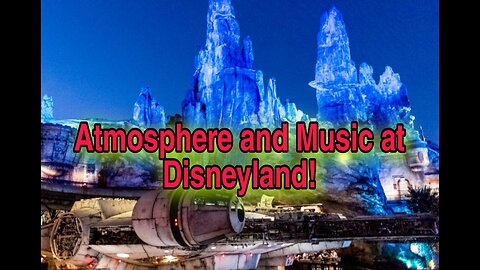 Beautiful Atmosphere of Star Wars Galaxy's Edge and Halloween Last Year Disneyland