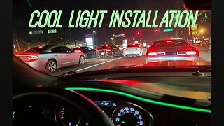 Very Cool Lighting Mod Dodge Challenger, Or Any Car (track lighting)