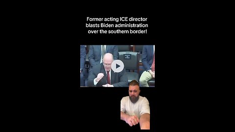 Former Acting ICE Director Tom Homan BLASTS Biden over crisis at the southern border!
