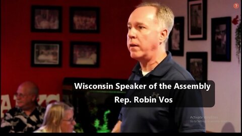 WI Speaker Robin Vos is Lying- Sort of