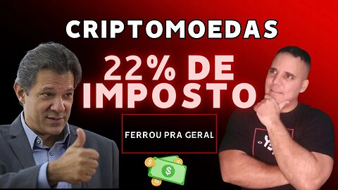 22,5% De imposto para as Criptomoedas #FAZ O L