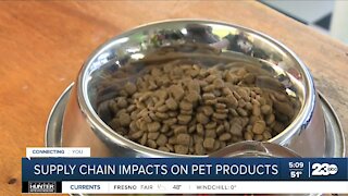 Supply chain disruptions impact pet products, opening the door for local businesses