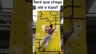 Parede de escalada