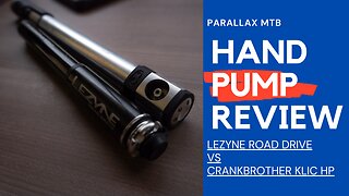 Hand Pump Review: CrankBrothers Klic HV And Lezyne Road Drive