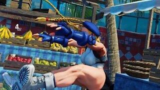 Street Fighter V Cammy TNA vs Laura