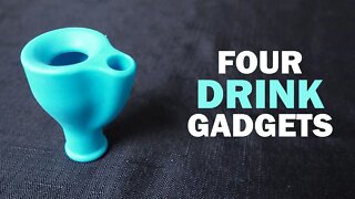 Testing 4 Weird Drink Gadgets!