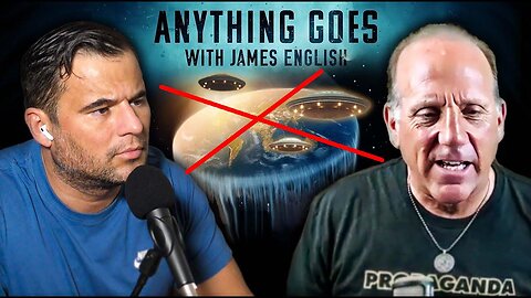 James English with Flat Earth Dave