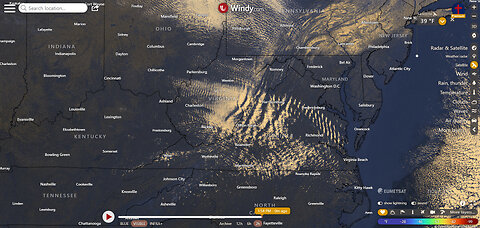 Massive HARRP Frequency Waves, Northeastern United States at the Moment from Satellites!