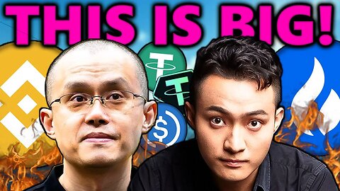 Crypto's Biggest Threat EXPOSED?! Justin Sun & Binance Strange Stablecoin Behaviour...