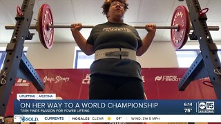 Arizona teen finds passion for power lifting