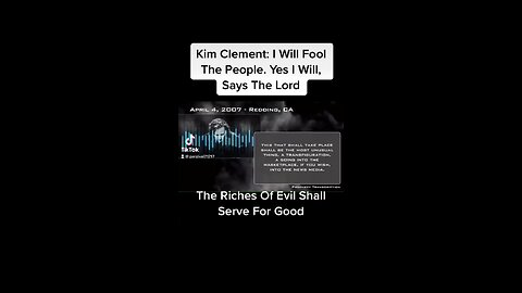 Kim Clement Prophecy