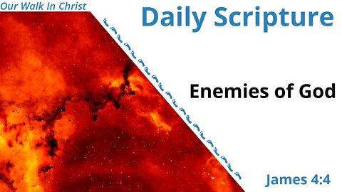Enemies of God | James 4:4