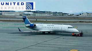 Like Going Back In Time - United Express CRJ-200 San Francisco - Santa Barbara (4K) Skywest