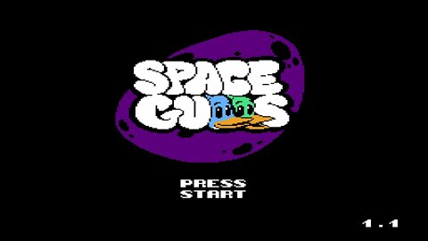 Spacegulls 1.1 (2021) Full Game Walkthrough (2 players) [NES]