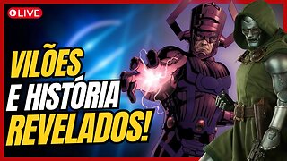 DOIS VILÕES?! GALACTUS E DOUTOR DESTINO CONFIRMADOS NO FILME DO QUARTETO FANTÁSTICO! [Entenda]