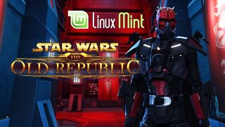 SWTOR LIVE on Linux Mint XFCE Free To Play Guide #3 Dromund Kaas