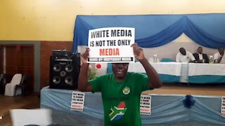 SOUTH AFRICA - Johannesburg - Support for Sekunjalo Independent Media (videos) (zCP)