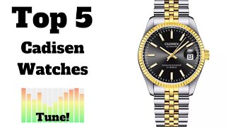 🏆 Top 5 Most Popular Cadisen Watches on AliExpress