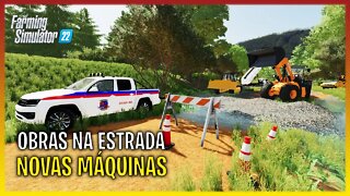 TRABALHANDO NA PREFEITURA ☆ TAPANDO BURACOS ☆ FARMING SIMULATOR 22