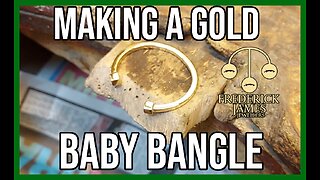 Making A Gold Bangle Using Old Jewellery
